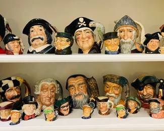 Royal Doulton Toby jugs
