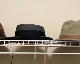 nice mens hats, 10.00 each
