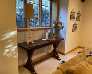 Flip Top Console Table - Perfect for your kitchen nook 