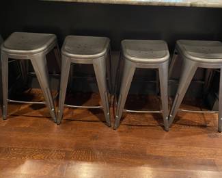 metal Kitchen Stools 