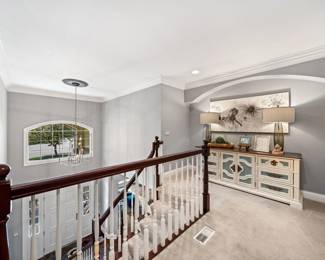 Custom Painted Cabinet 