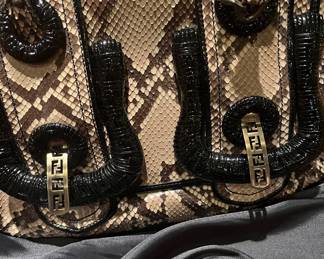 Massive python runway FENDI rare as can be!