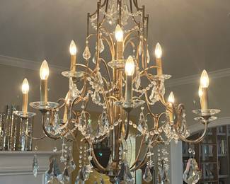 Large Grahams Custom Chandelier 