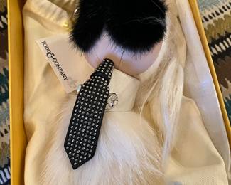 Brand New RARE Limited Ed Fendi Large Karlito Fur Monster Bag Charm Keyring … $1500 FIRM