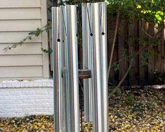 Large stainless wind chimes 