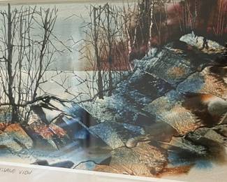 A very special watercolor by Fred Rawlinson