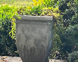 Very fine concrete planters