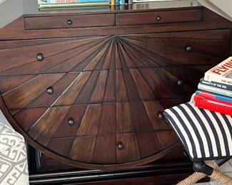 Stunning walnut chest of drawers in a great size
