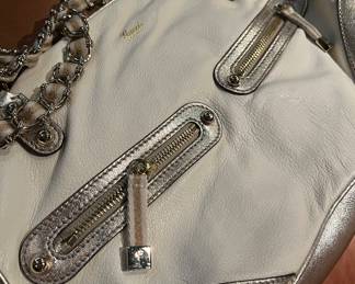 GUCCI TREKKA BAG in chrome SO RARE