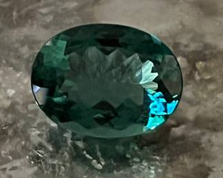 Large green tourmaline 