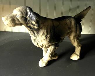 Vintage Hubley Cast Iron Pointer