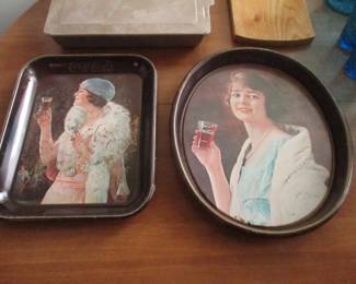 Coca cola trays