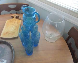 Pitcher and glass set