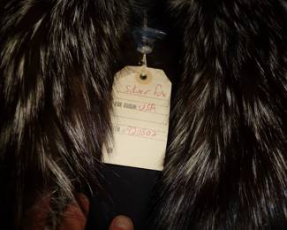 Silver Fox FUR coat