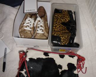 coach shoes / purses