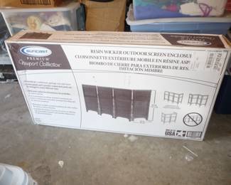 Garage = Resin Outdoor Screen