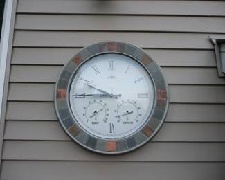 outdoor clock