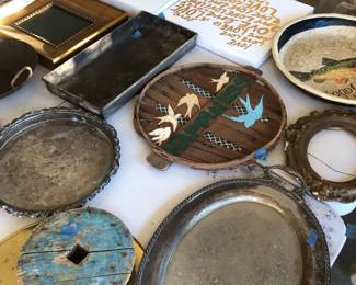 Vintage trays