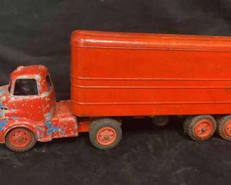 Vintage Wyandotte Semi Truck and Trailer