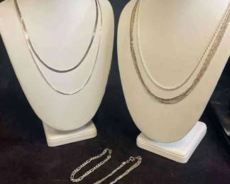 Sterling Silver Necklacesbracelets