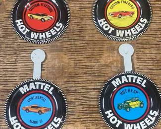 Mattel Redline Hot Wheels Buttons