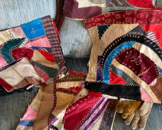 Quilting patches from before any of us were born. Looking at you Sarah L!