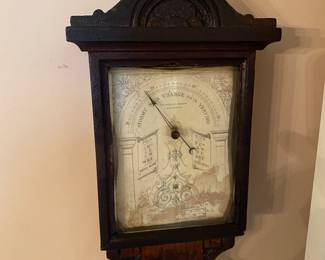 Antique weather forecaster.