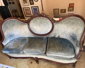 Victorian Settee.