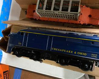 That train looks just as good as the day it came out of the box in 1963.