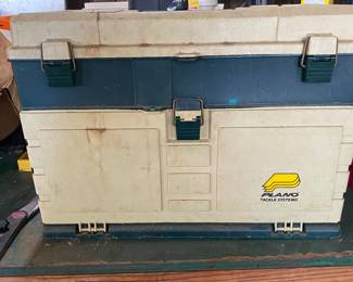 Tackle box not full of tackle.