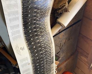 Like military photos and documents.