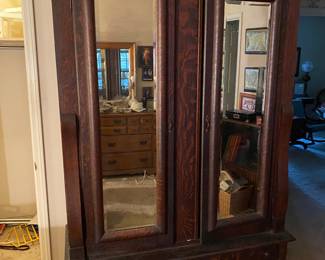 Giant wardrobe. During World War I a French family behind German lines kept a British serviceman in a wardrobe for nearly four years. Even whilst Germans were billeted in the same house.