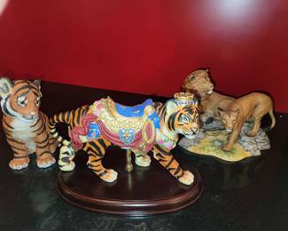 Lenox tigers (all fresh out of the box)