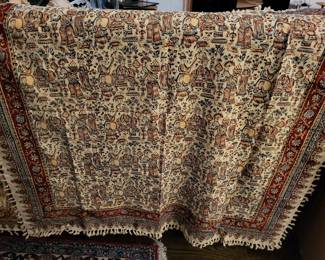 Antique persian table cloth 