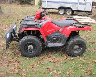 2020 Polaris Sportsman 570 - 426 miles. Also has snow plow.
