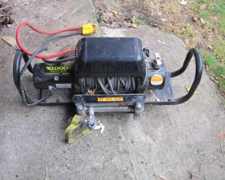 10,000 lb wench receiver mount