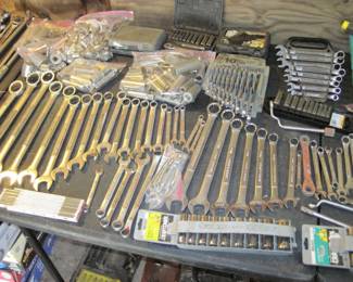 Hand Tools - Wrenches, Sockets - Many are Craftsman