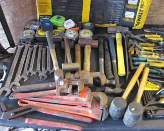 Hand Tools - Hammers, Wrenches, Pipe Wrenches