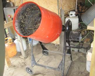 Electric Cement Mixer