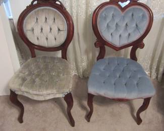 Victorian Parlor Chairs