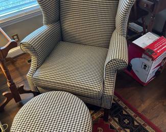 Pair with of wingback chairs 