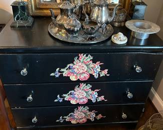 Three Chest of Drawer painted 