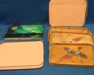Lot 316. Six serving trays