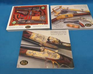 Lot 134. Three Rock Island Firearm auction catalogs