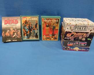 Lot 128. Board games and NIB poker set