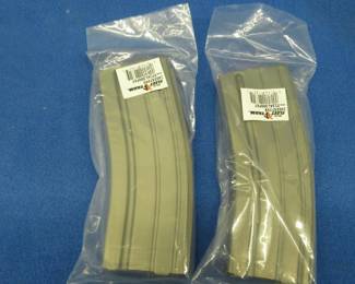 Lot 204. Two 30-round 5.56 magazines