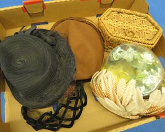 Lot 199. Lady hats and more