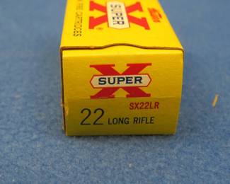 Lot 267. 50 Western Super-X .22 LR rounds