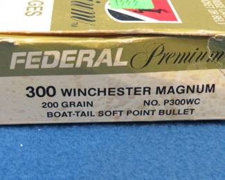 Lot 283. 18 Federal 300 WIN MAG rounds