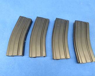 Lot 253. Four 30-round 5.56 magazines